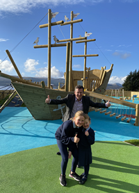 Lunderston Bay playpark opening October 2022